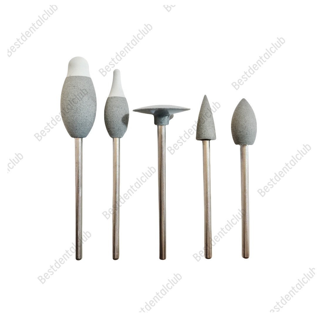 Dental Zirconia Contouring Polishers 2-in-1 Pre-sintered Shaping Polisher Tool