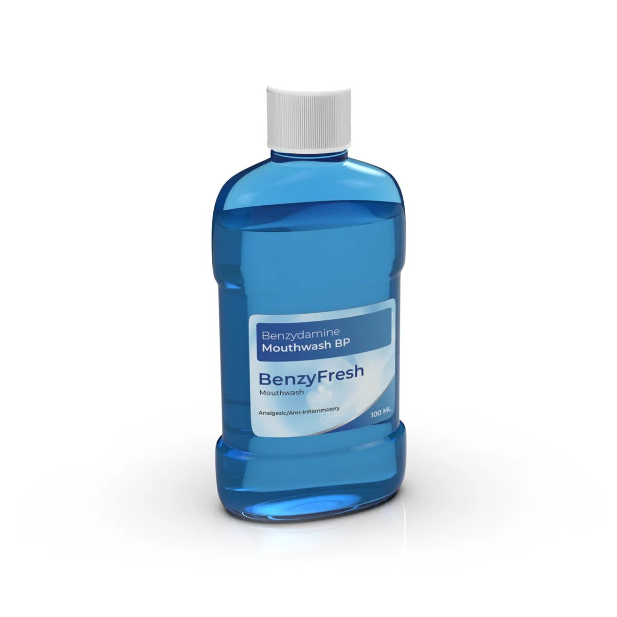 Vasa Benzyfresh Benzydamine Mouthwash 0.15% – 100ml (Pack Of 10)