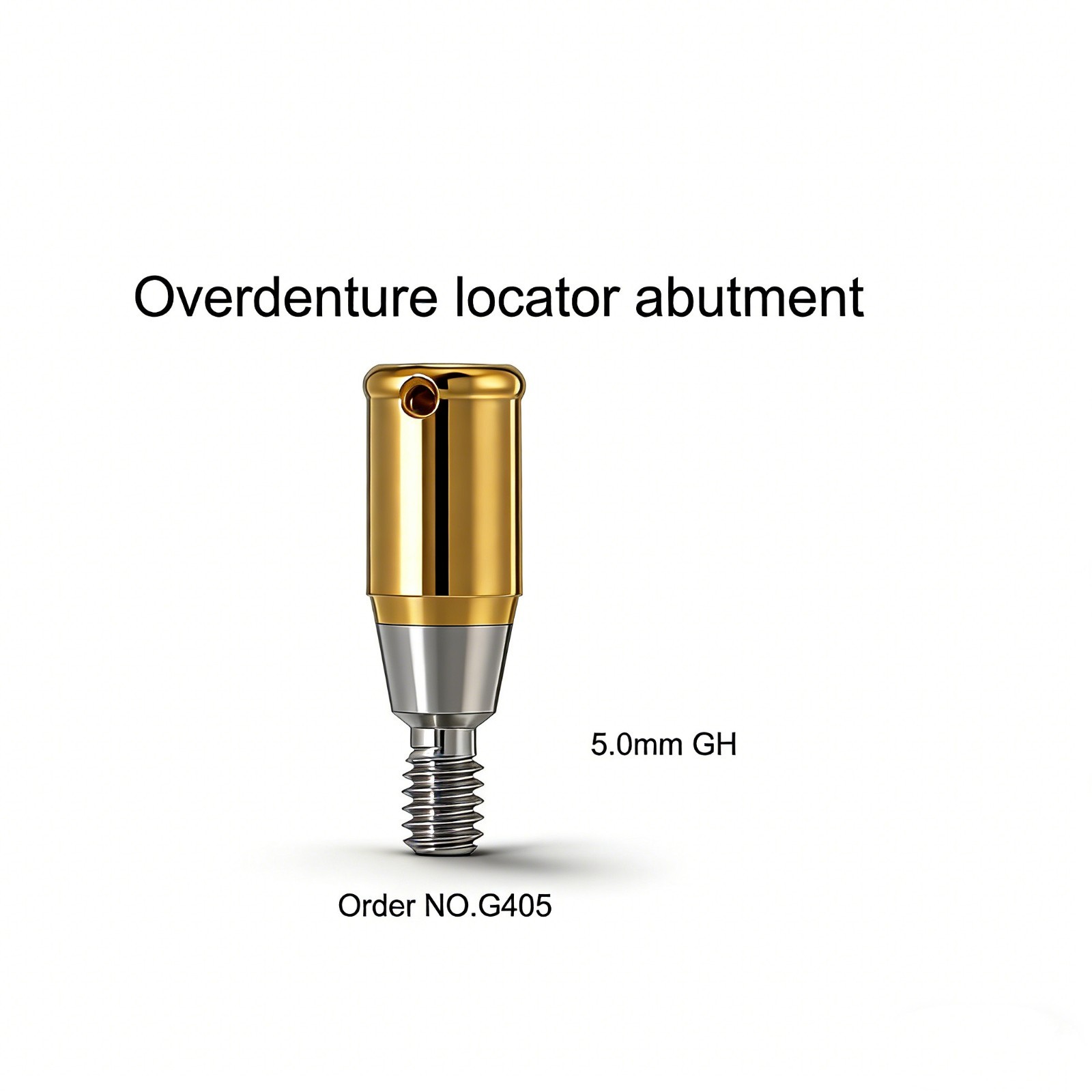 Hiossen ET titanium Locator Abutment Interna Hex Morse Taper Implant Overdenture