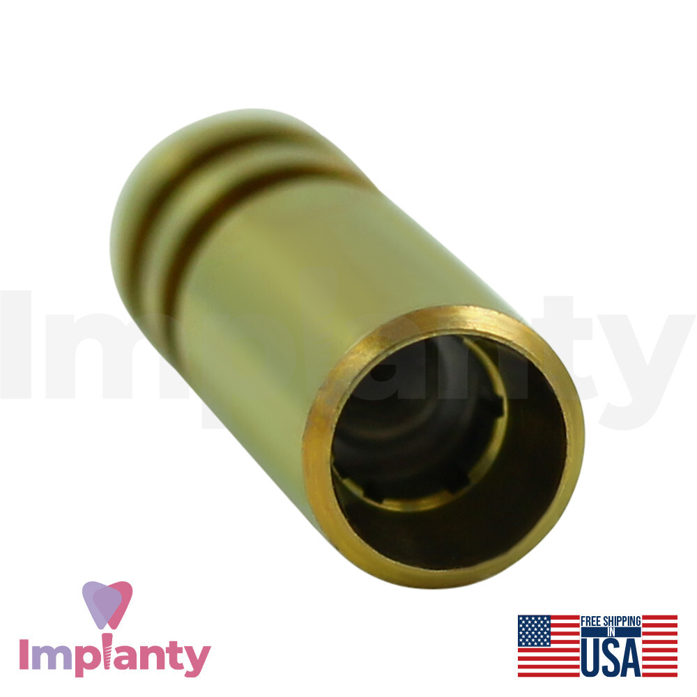 10x Dental Titanium Fixture Analog 4.2mm Compatible Astra EV Yellow Conical Seal