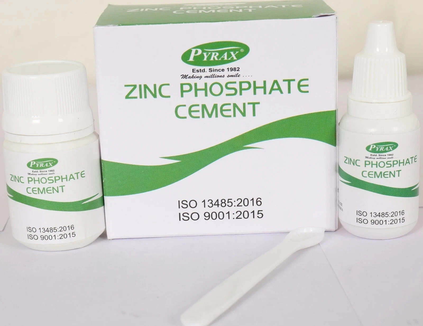 Dental Zinc Phosphate Cement Permanent Tooth Filling Fixation kit BY PYRAX