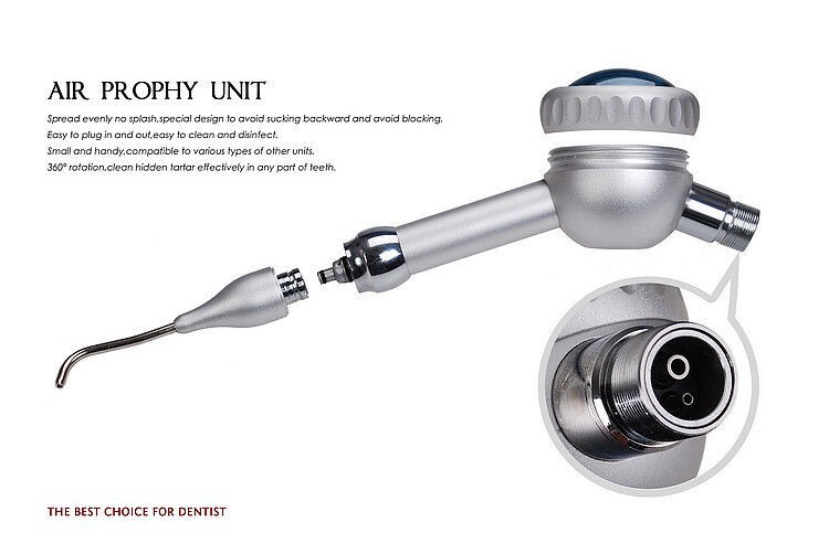 Dental Hygiene Prophy Jet Air Polisher System Tooth Polishing Handpiece 2Hole