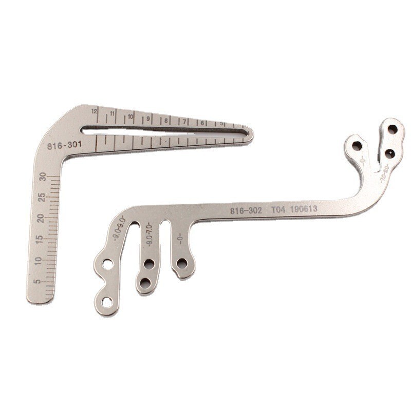 Set of 6 Dental Gauge Implant Surgical Drilling Guide Locator Parallel Depth Pin
