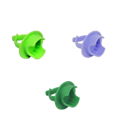 Dental Prophy Paste Holding Ring Assorted Color Autoclavable 5/Pk.