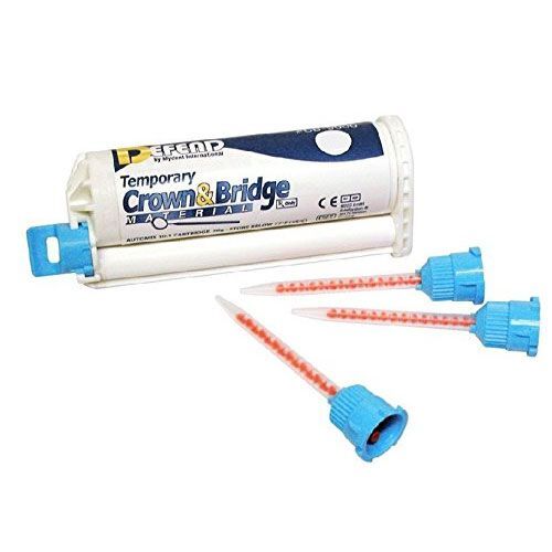 Defend Temporary Crown & Bridge Material A2, 50ml Cartridge, 10 Mixing Tips