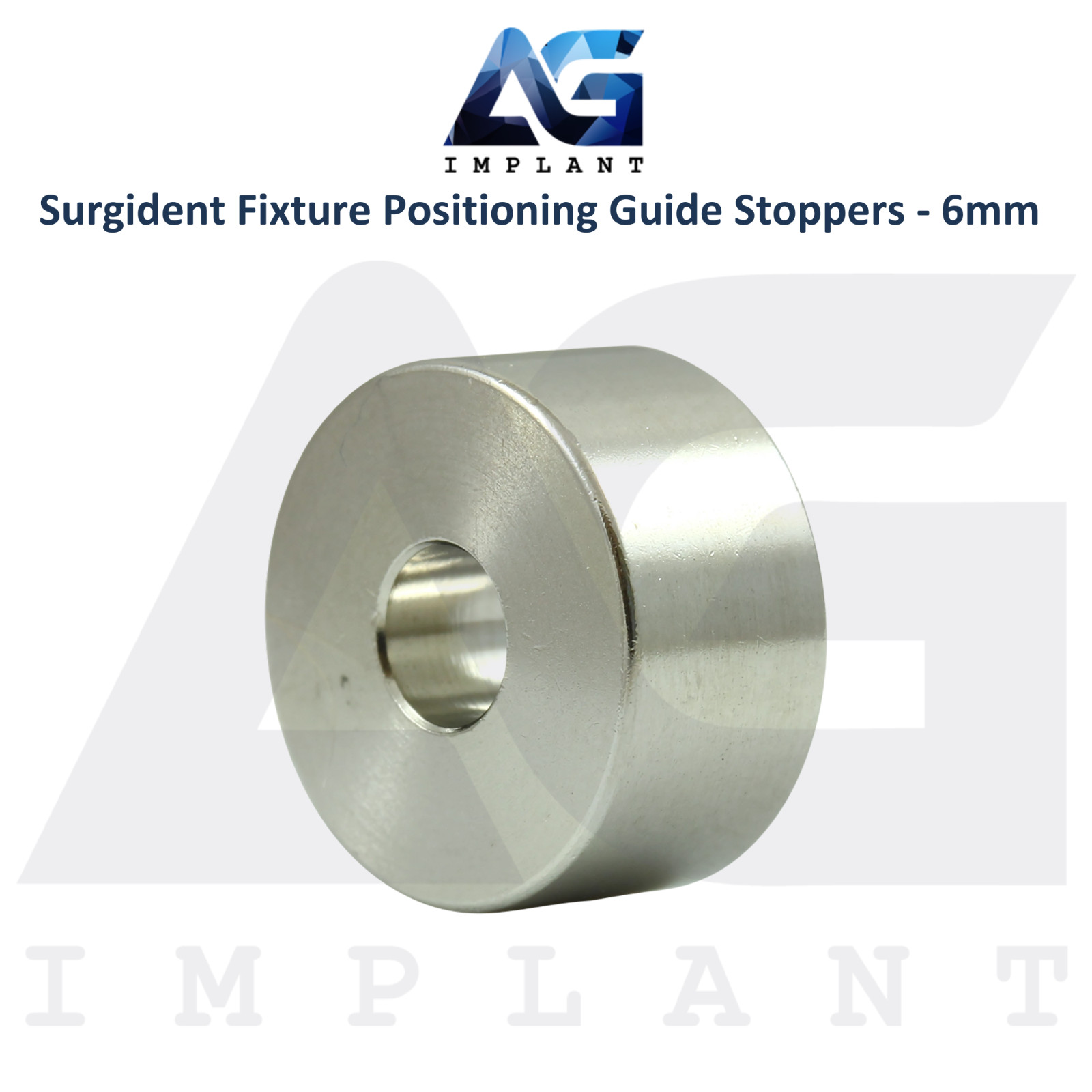 Dental Fixture Positioning Guide Stoppers Precise Depth Control Stainless Steel