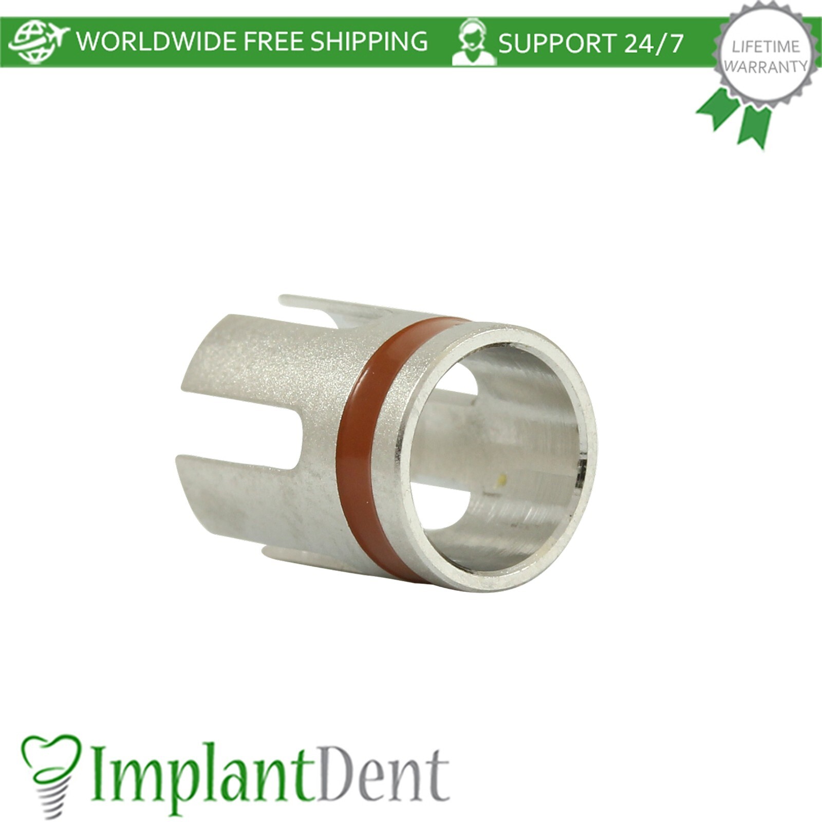 Dental Drill Stopper 5.2mm – Black Stainless Steel Dentistry Tool