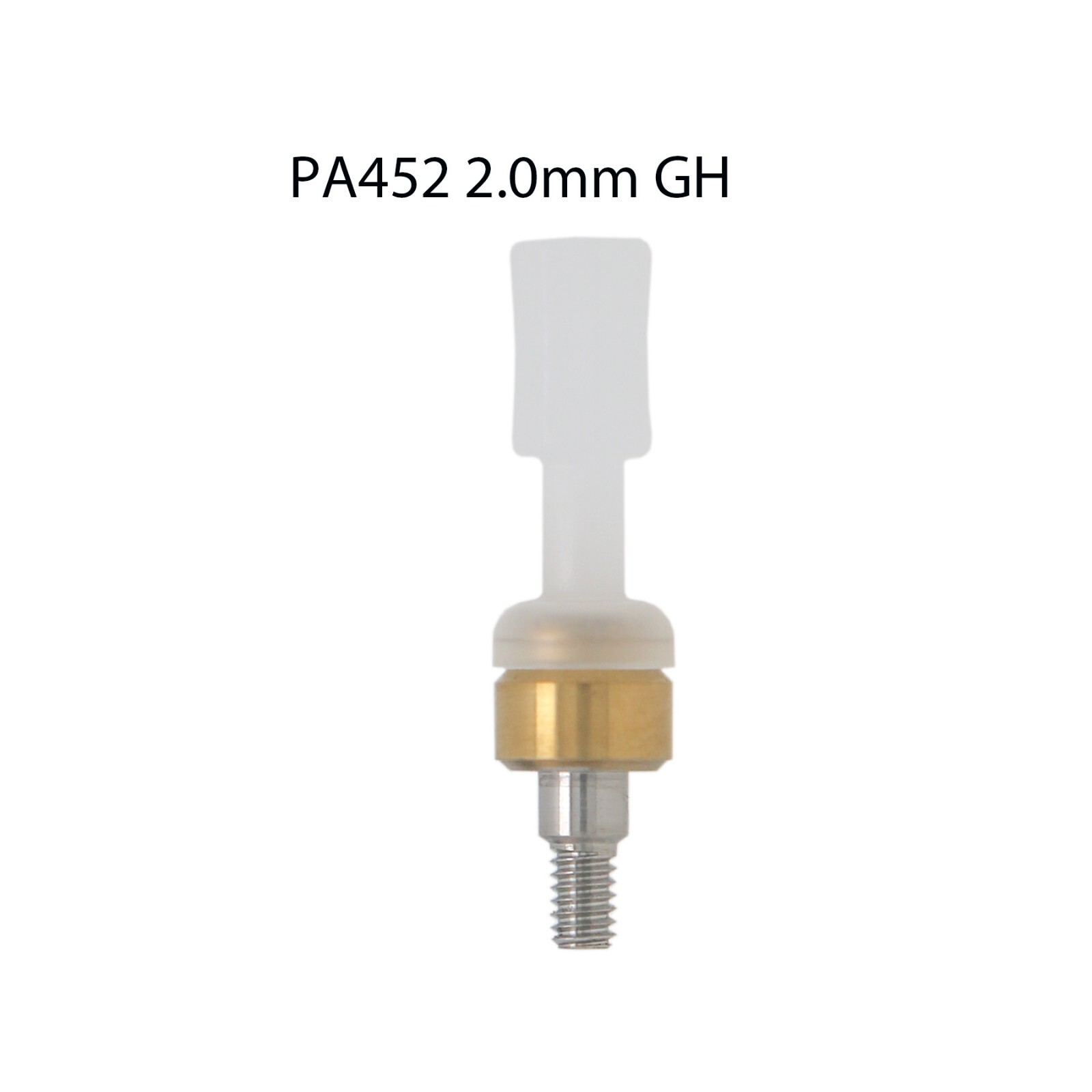 Locator Abutment Compatible Zimmer Tapered Screw-vent 3.5/4.5mm Mis Hex platform