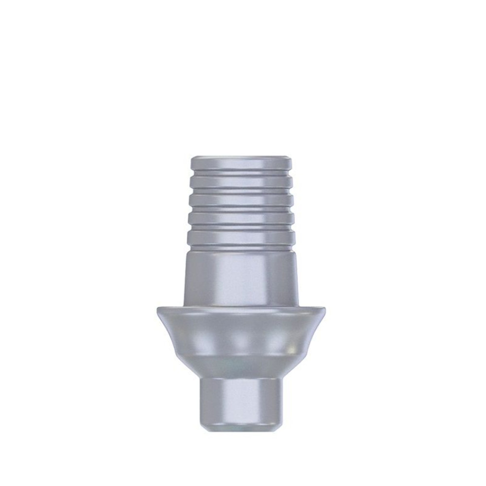 5pcs Dental Ti-Base Concave CAD/CAM Adapter Head Int Rotational With Screw