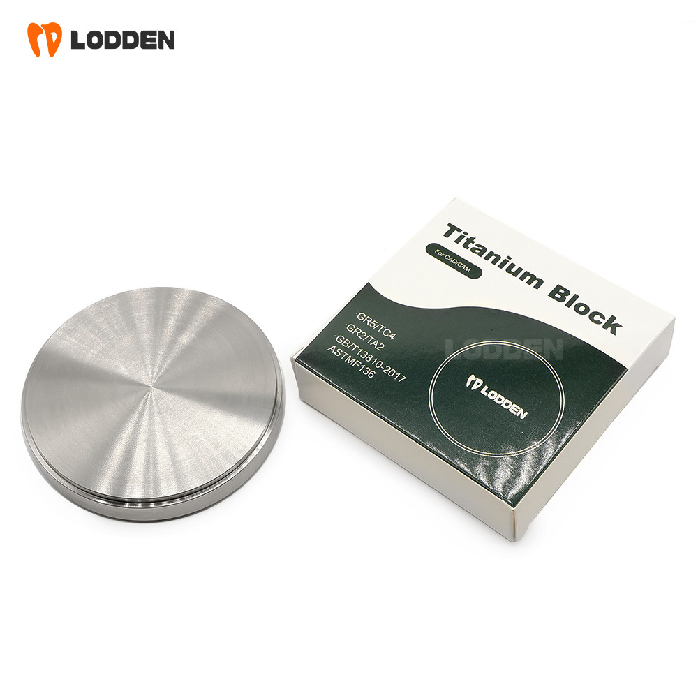 Dental Lab Alloy Titanium Metal Disc Blocks Square Plate 98mm TA2GR2/TC4GR5
