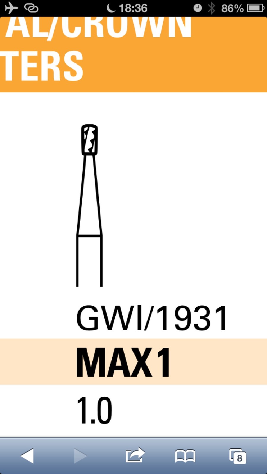 Fg 1931 (G/331) 30 High Quality Metal Cutting Carbide Burs Made In Canada