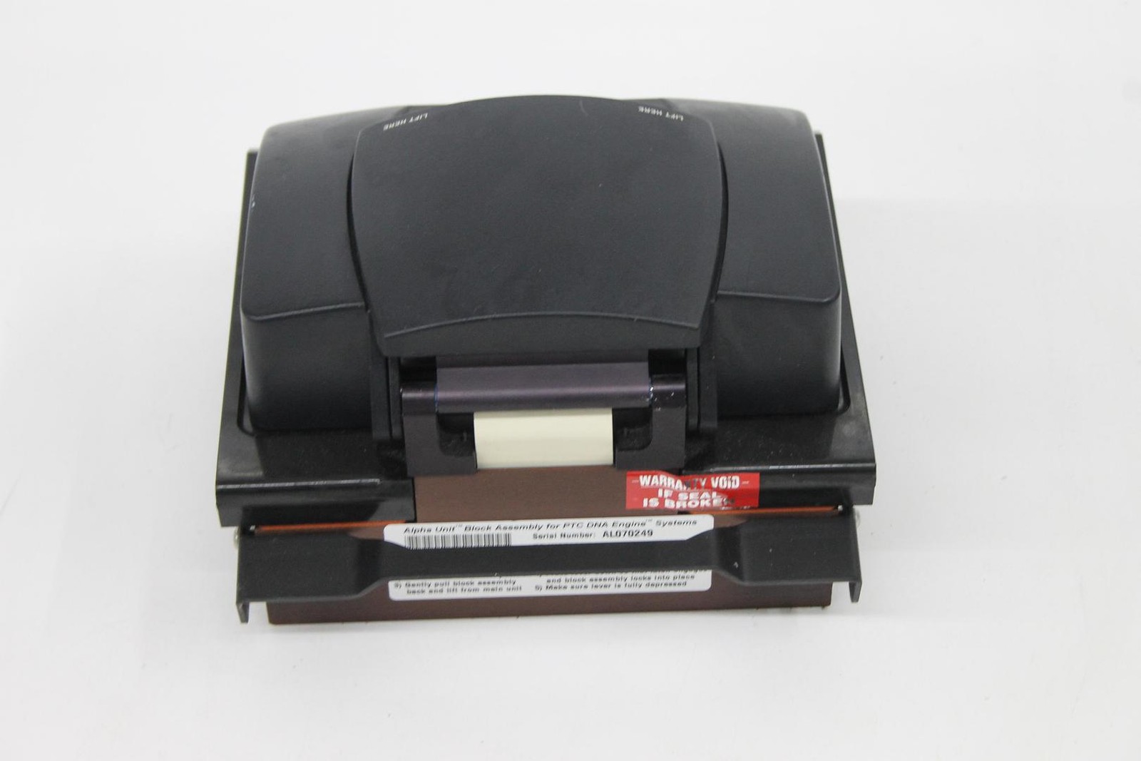 Bio-Rad ALS1296 Alpha Unit Block Assembly for PTC DNA Engine Systems