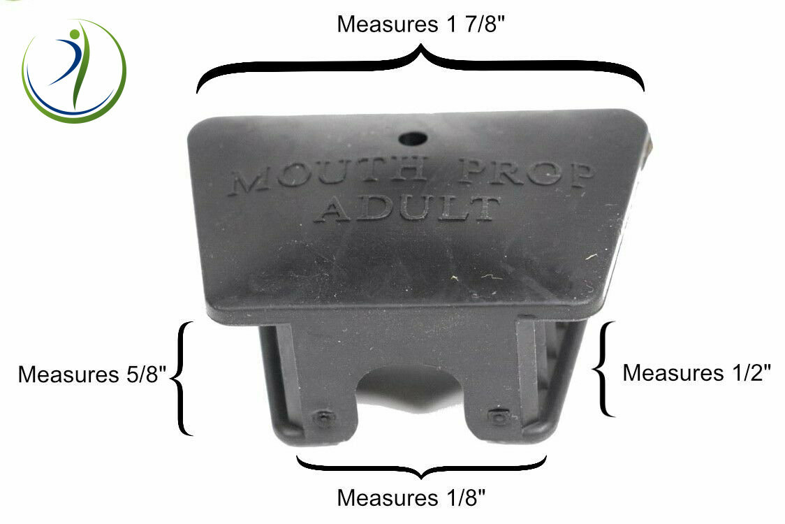 4 TATTOO TONGUE PIERCING JEWELRY MOUTH PROP BITE BLOCK SIZE ADULT LARGE NONLATEX