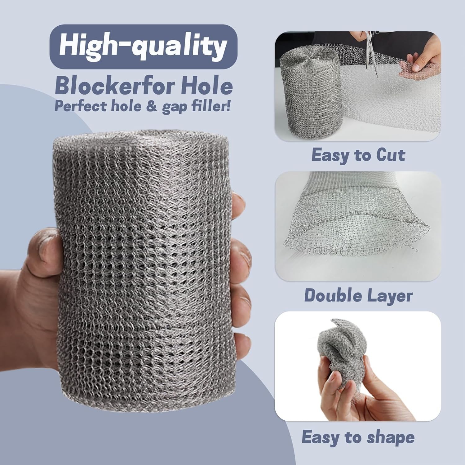 Flexible Double Layer Metal Mesh – Rust Resistant