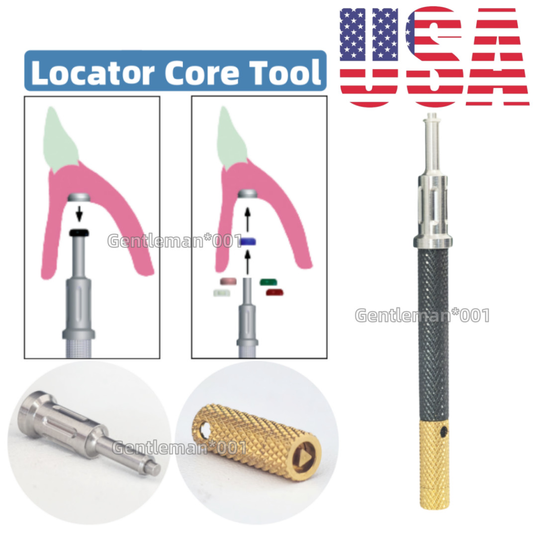 Dental Extraction Locator Core Tool Universal Implant Retention Caps Insertion