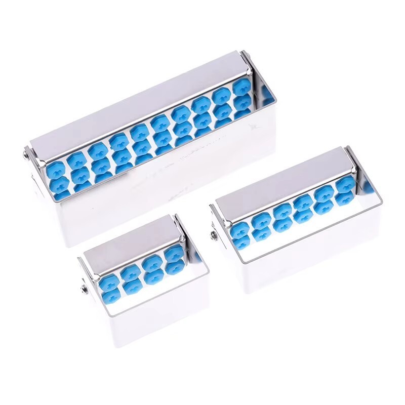 8/12/30 Hole Dental Implant Drills Organizer Holder File Bur Sterilizer Case Box