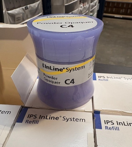 Ivoclar Vivadent IPS InLine System Opaquer C4 Refill 80g Powder 649200