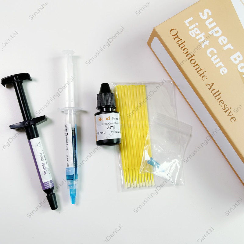 Dental Bracket Braces Glue Orthodontic Bonding Light Cure Resin Composite Kit