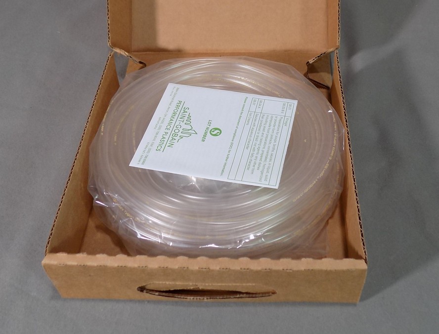 Tygon Tubing E-3606 3/16″ ID, 1/4″ OD, 1/32″ Wall Thickness # ACF00011 Pkg-50ft