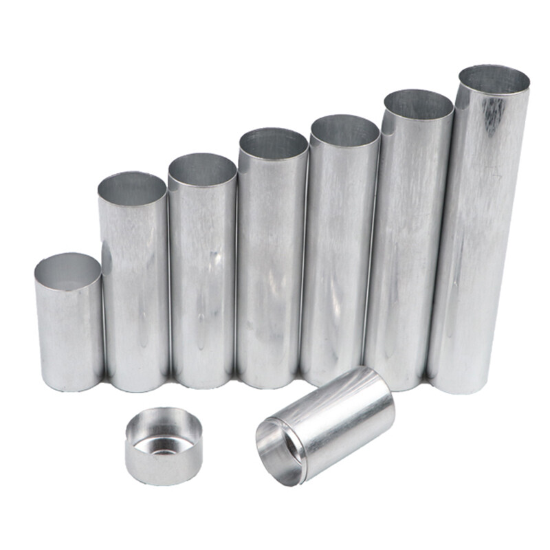 100Pcs Dental Material Empty Aluminum Cartridges for Denture Making – 22*45mm