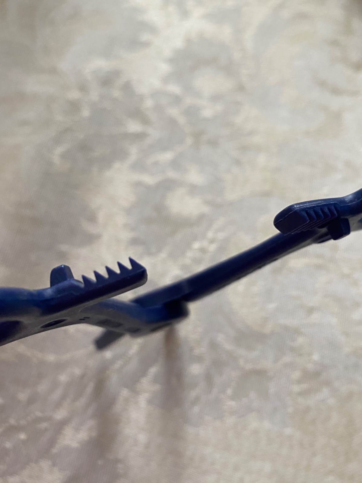 Vintage 1970s Dravon Plastic Occluding Tube Clamp (Hemostat) made in USA
