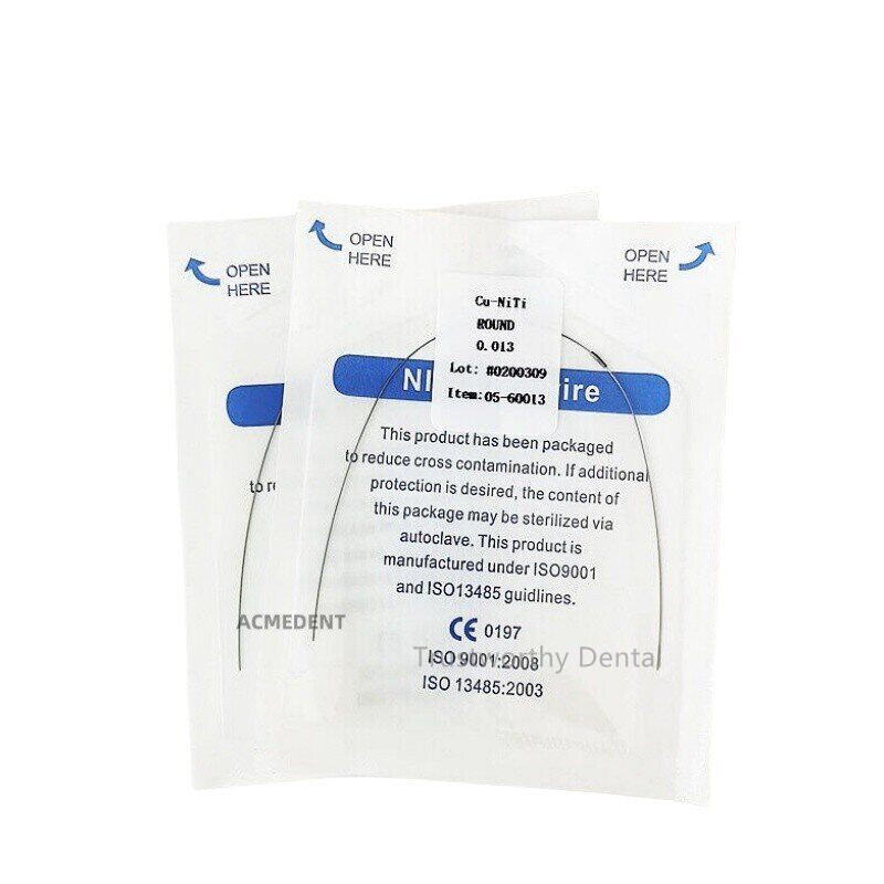 Dental Orthodontic Copper Cu-Niti Round Damon Form Arch Wires