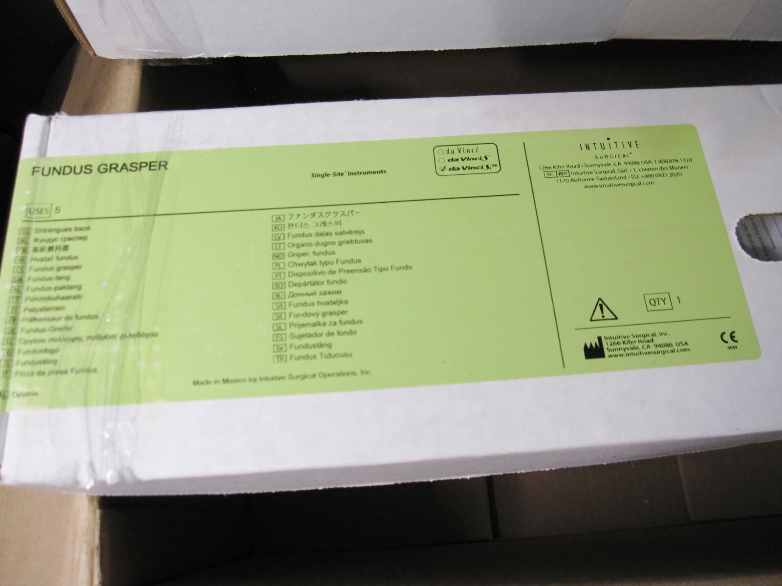 Intuitive Da Vinci 428058 Si HD, New and Sealed