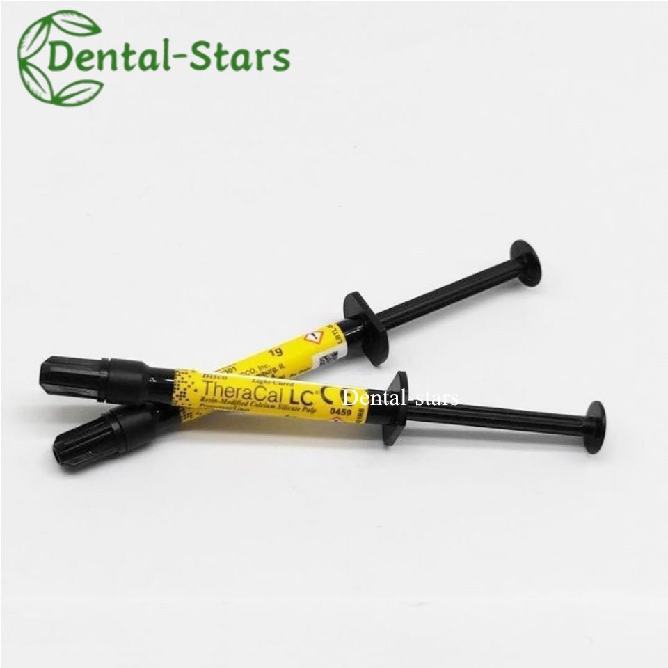 TheraCal Light Cure Resin Cavity Liner 1Pcs Syringes 1.0g with Tips