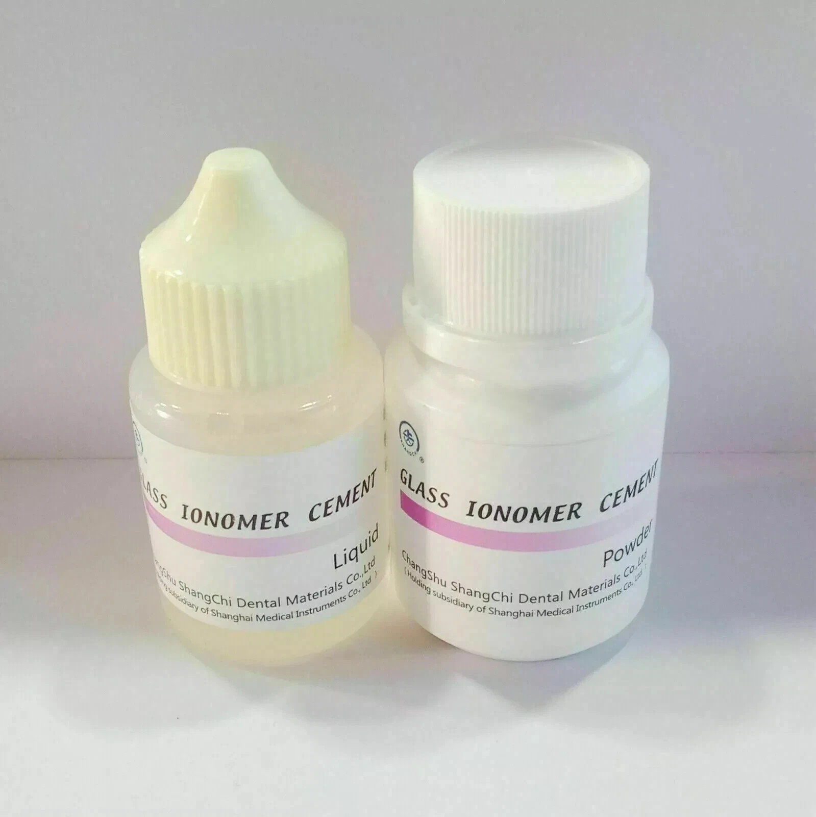 Dental Permanent Glass Iono Cem Crown Bridge P- 20gm / L – 16ml (Free Shipping).