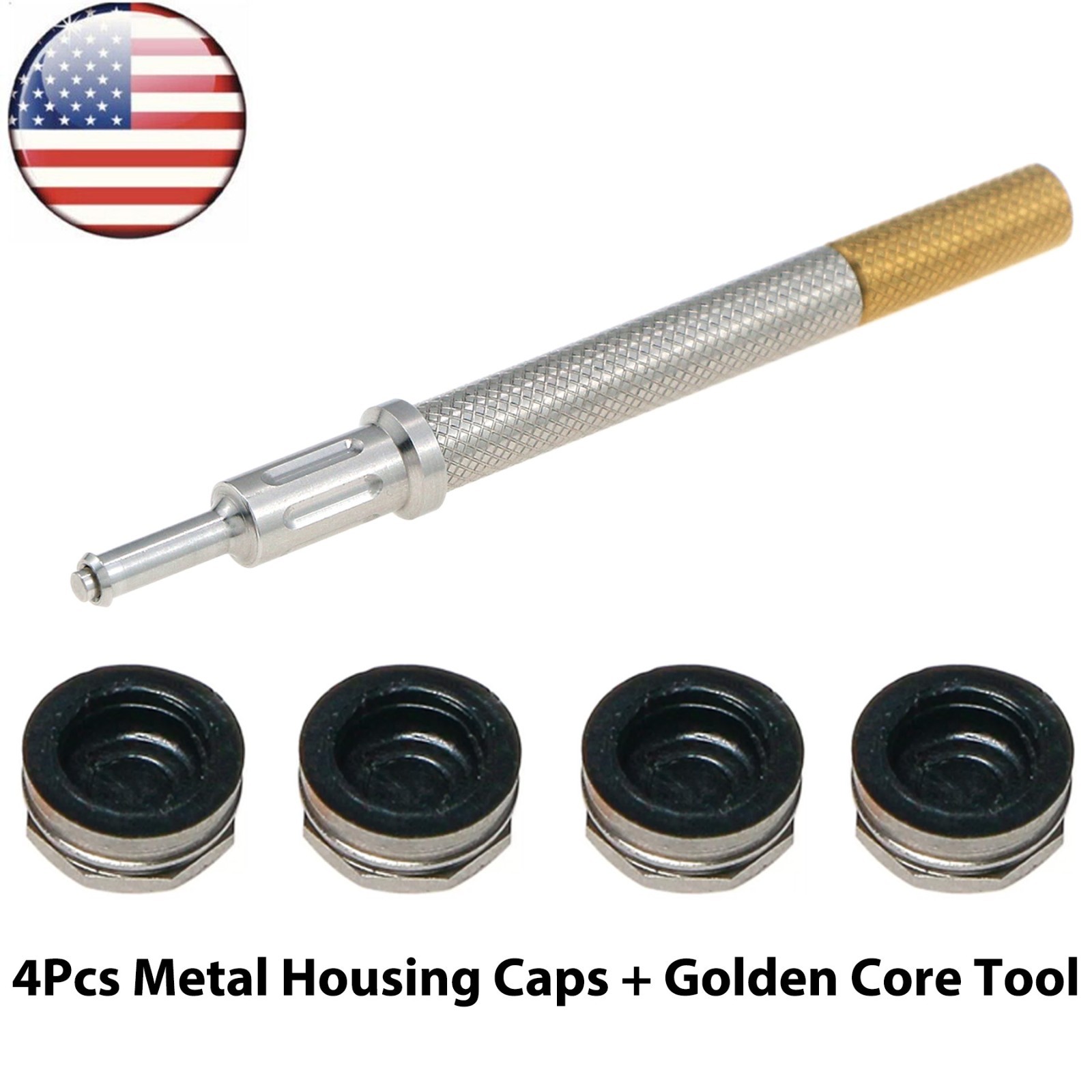US Implant Metal Housing Caps Laboratory Remove Core Tool For Locator Universal