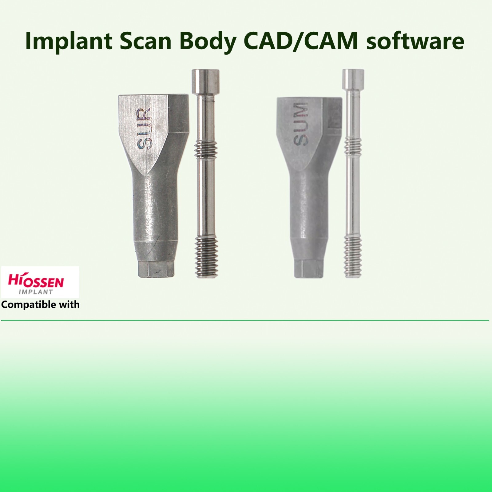 US Scan Body Implant Level Internal Hex Regular/Narrow-Mini Platform For Hiossen