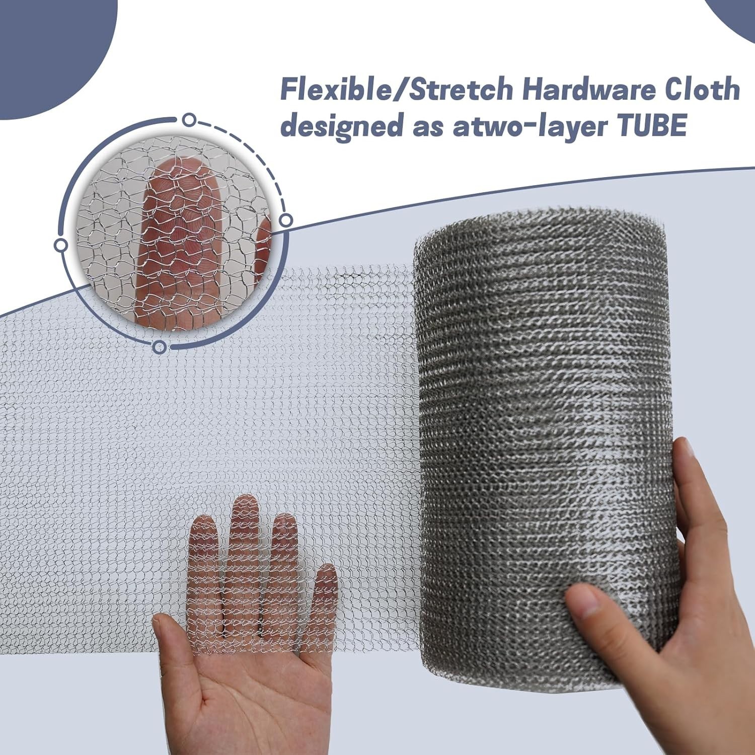 Flexible Double Layer Metal Mesh – Rust Resistant