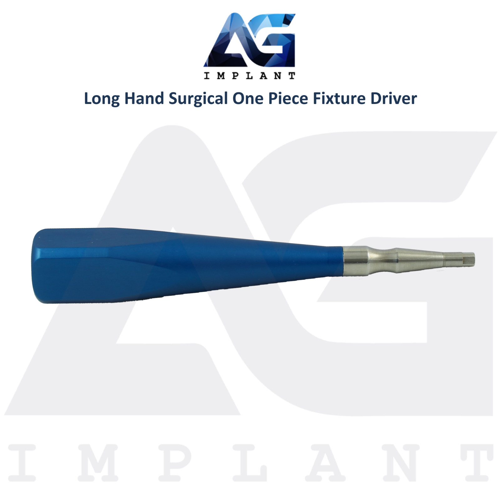 Dental Long Hand One Piece Fixture Driver Installation Tool Instrument