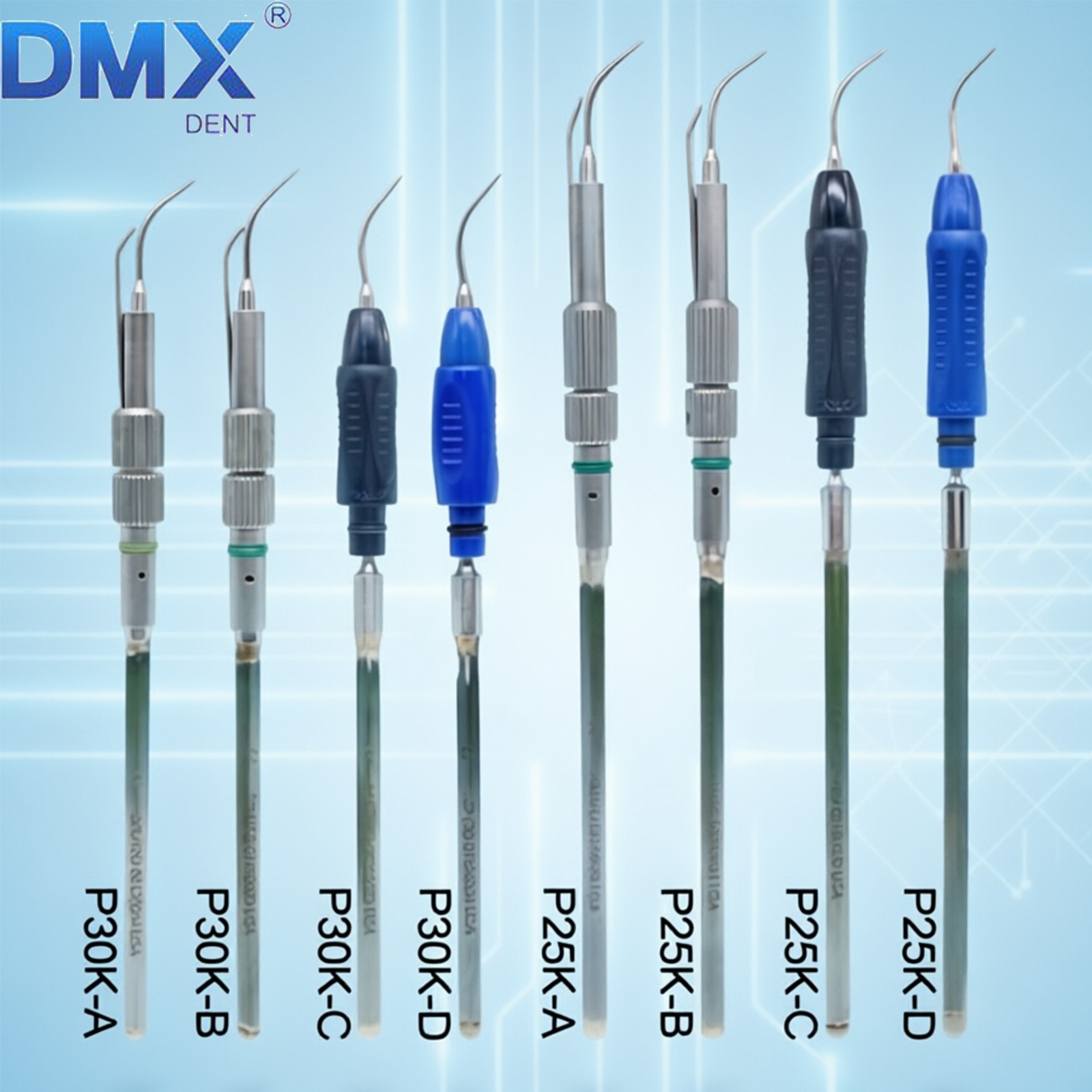 DMXDENT Cavitron Dental Inserts Tips Ultrasonic 25k/30k Slim Series Fit EMS/ART