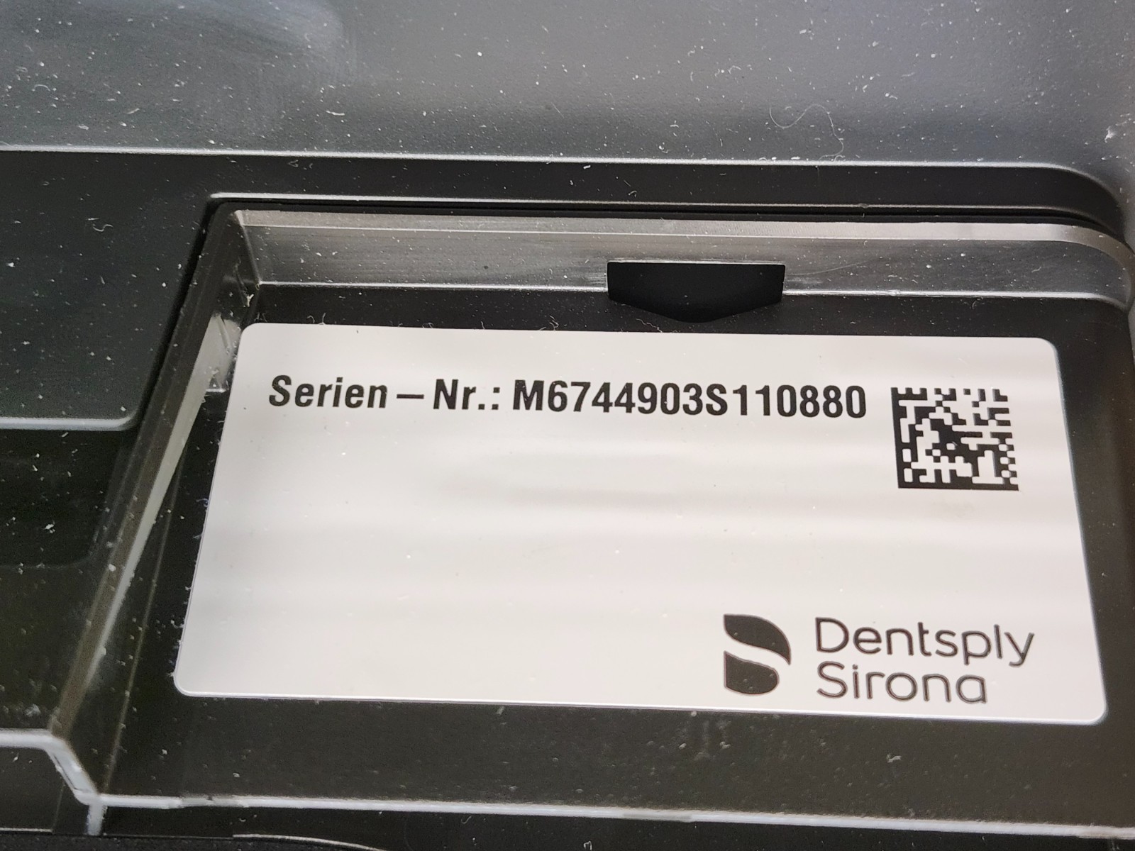Sirona Dental Primeprint Material Unit Vat & Insert Slot For 3D Print Cartridge