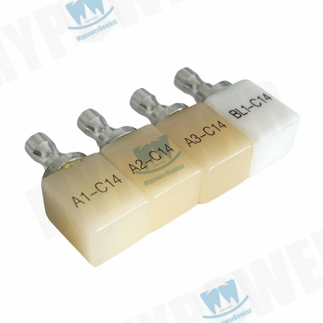 Dental PMMA Block CAM CAD CEREC C14 Block Non Firing Milling Sirona A1 A2 A3 BL1