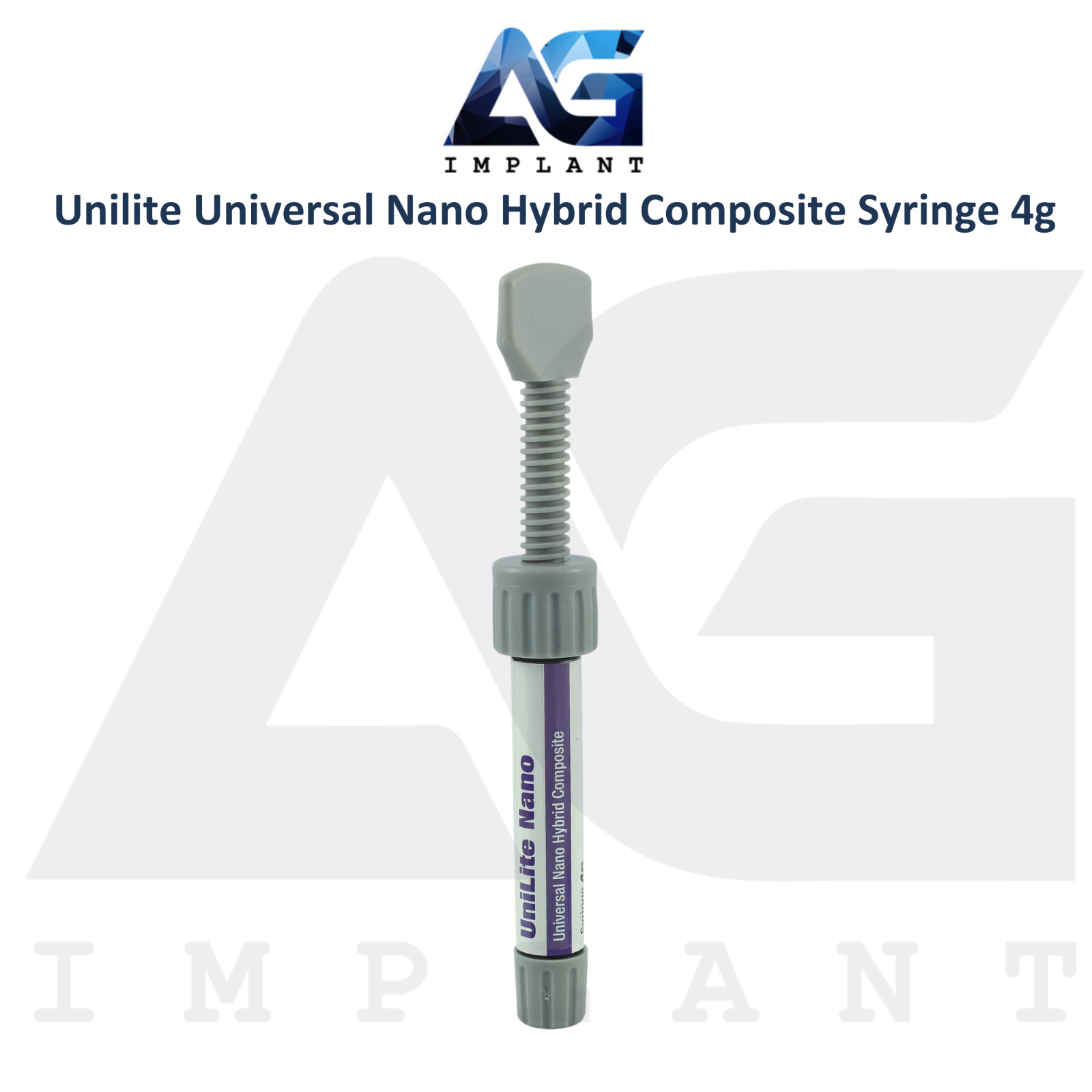 Dental Unilite Nano Universal Hybrid Comp0site 4g Light Cure Restoration