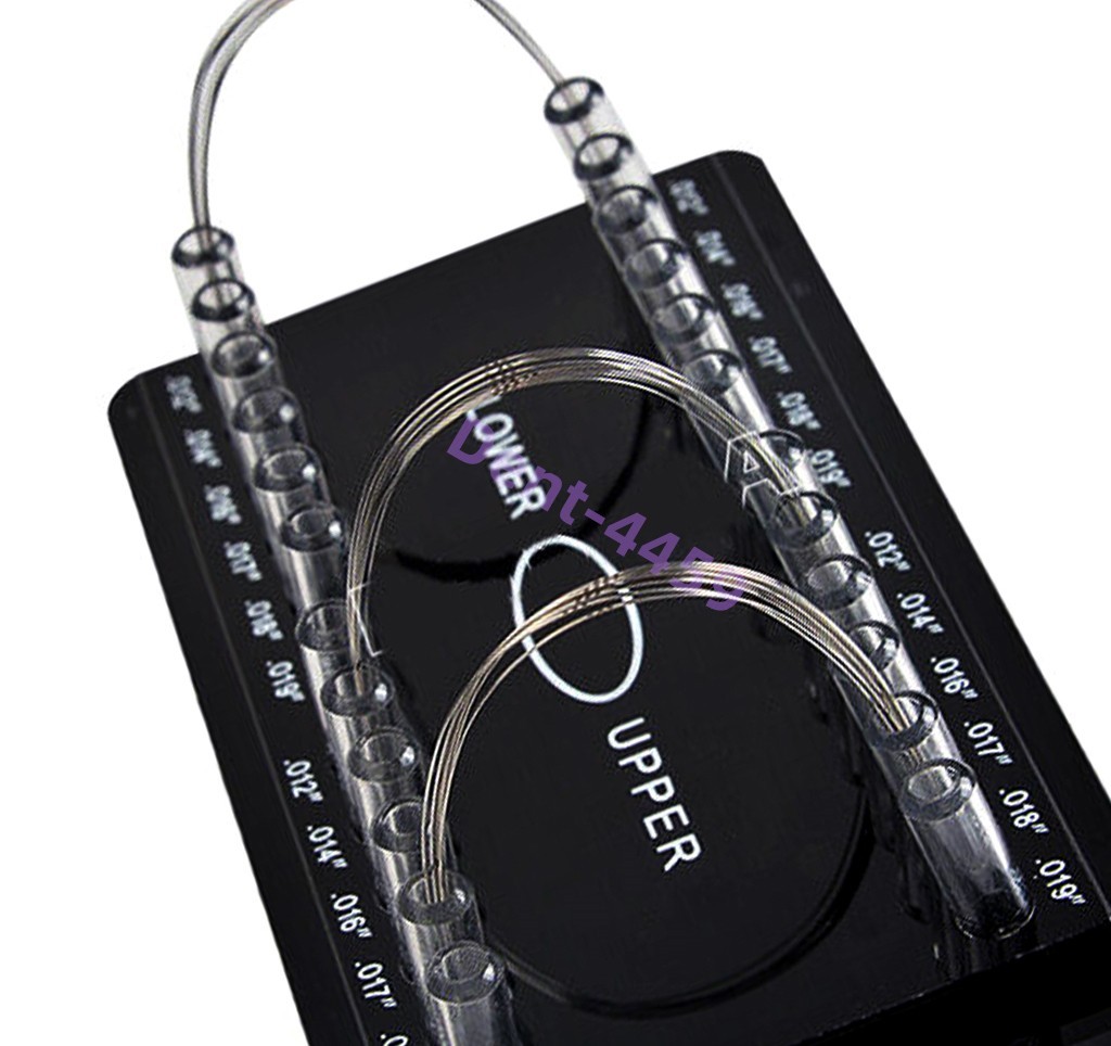 Dental Ortho Arch wire Case Dispenser Organizer Holder Round/Rectangular Box
