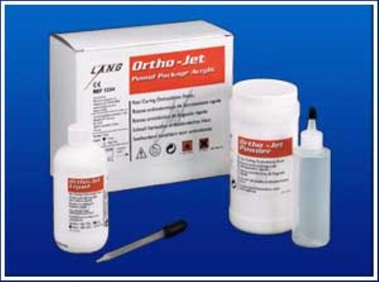 Lang Ortho-Jet, 1 LB Powder Only – Clear, Self Curing Acrylic Resin #1330