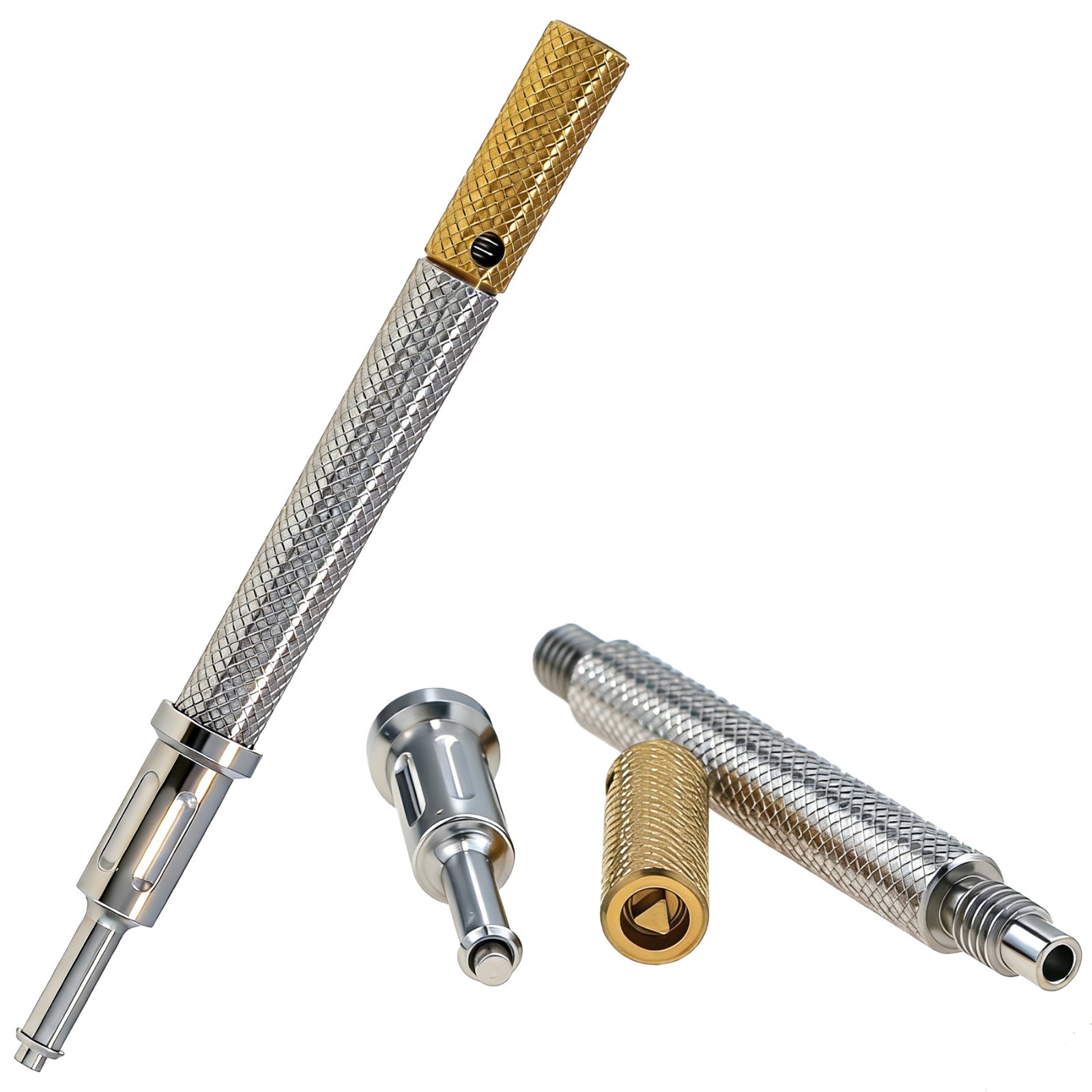 US Dental Implant Universal Retention Cap Insertion Locator Extraction Core Tool