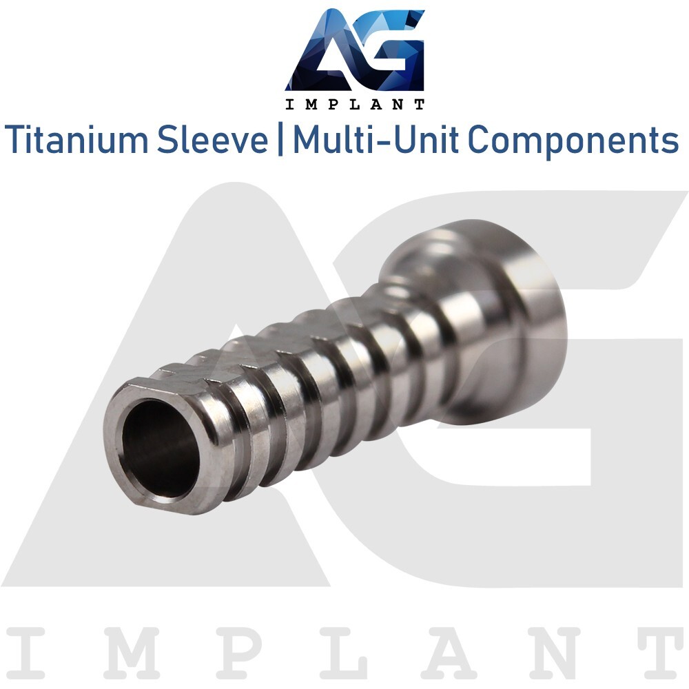 5 Standard Multi Unit 1.6 Prosthetic System Full Kit Int Hex Titanium New