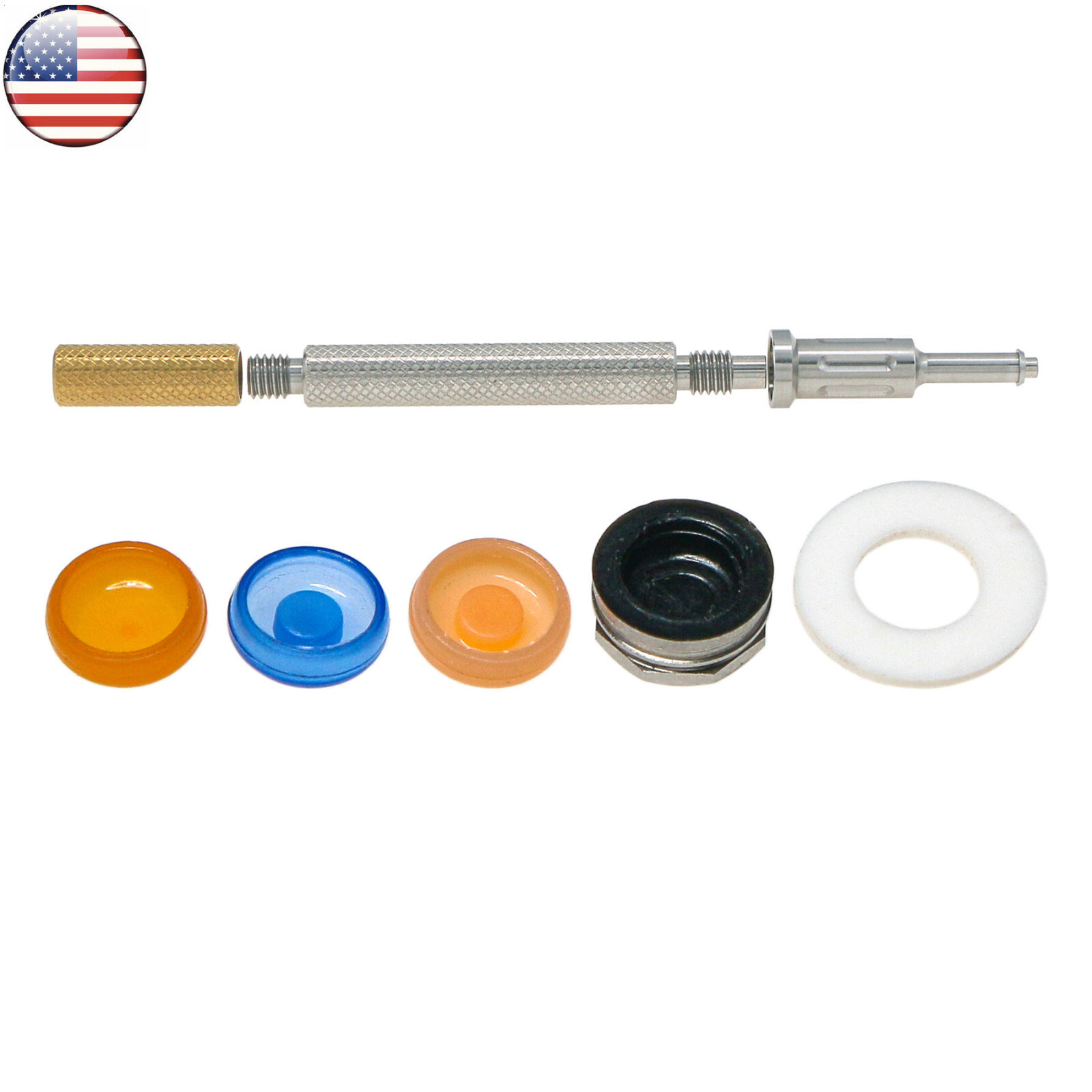 US Implant Retention Locator Caps Set Insertion Extraction Tool Remove Core Tool