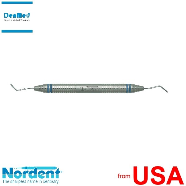 NORDENT L-R curve double end composite placement instrument with regular 460512