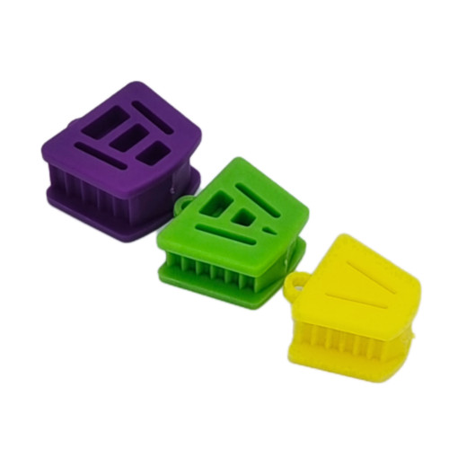 Dental Bite Block Autoclavable Silicone Mouth Props Adult/Child (Bag of 3 Pcs)