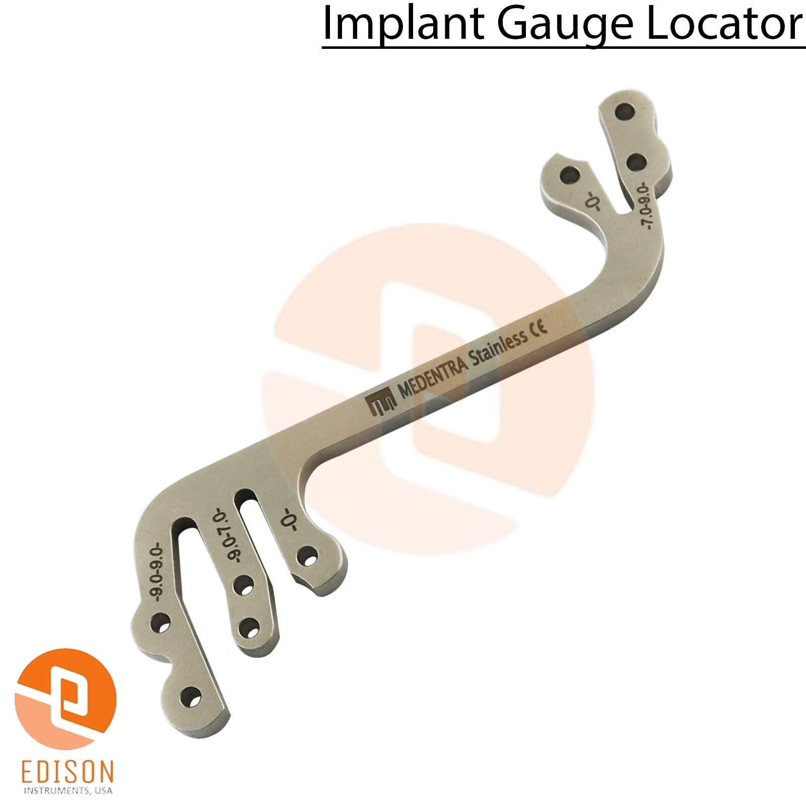 Implant Surgical Drill Guide Locator Gauge Dental Parallel Drilling Applience CE