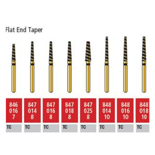 Alpen TurboCut FG #847.016 Supercoarse Grit, Flat End Taper