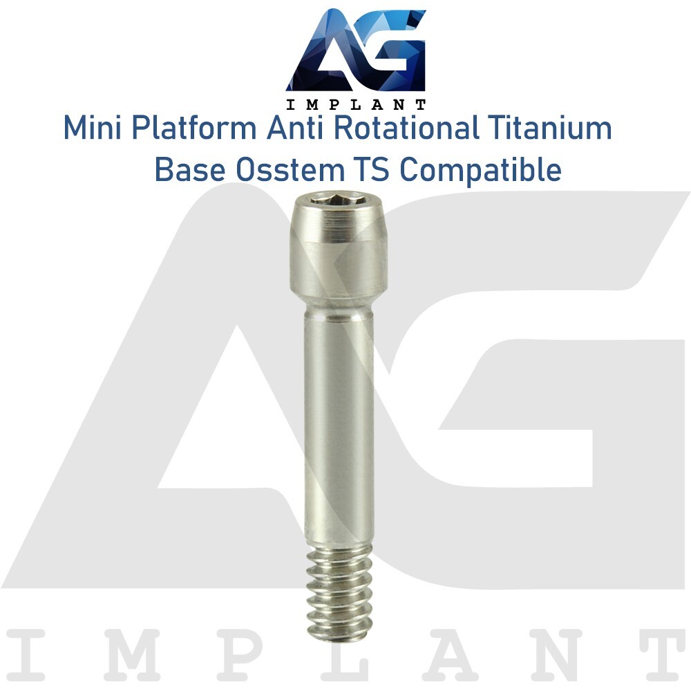 Titanium Base CAD/CAM Prosthetic 2.1mm Fit Mini Platform 0sstem® TS