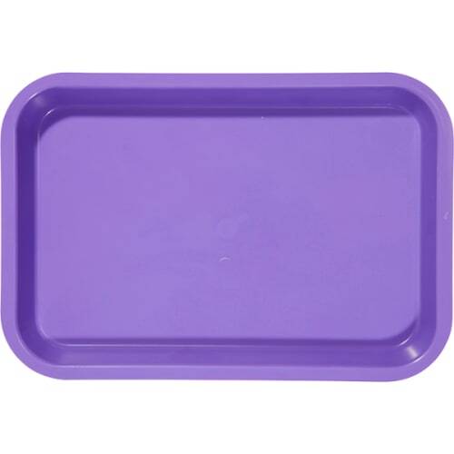 Zirc Neon Purple Mini Setup Tray – F Size, Flat 9-3/8″ x 6-3/8″ x 7/8″