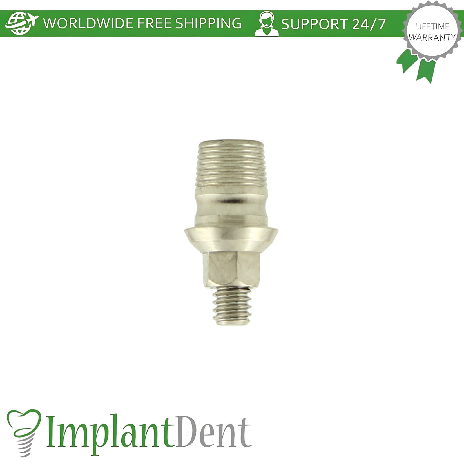 X5 Ø4.2mm Anti-Rotation Ti-Base NP MIS Compatible Int Hex 2.10mm Connection
