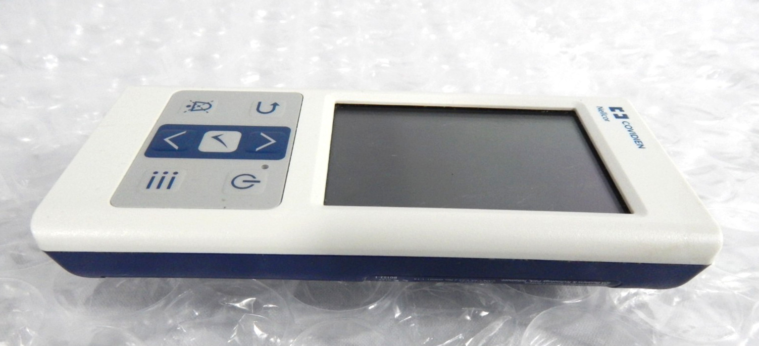 COVIDIEN NELLCOR PORTABLE SpO2 PATIENT MONITORING SYSTEM PM10N- AS IS!